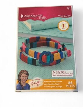 American Girl Crafts Wrap & Bead Belt kit.